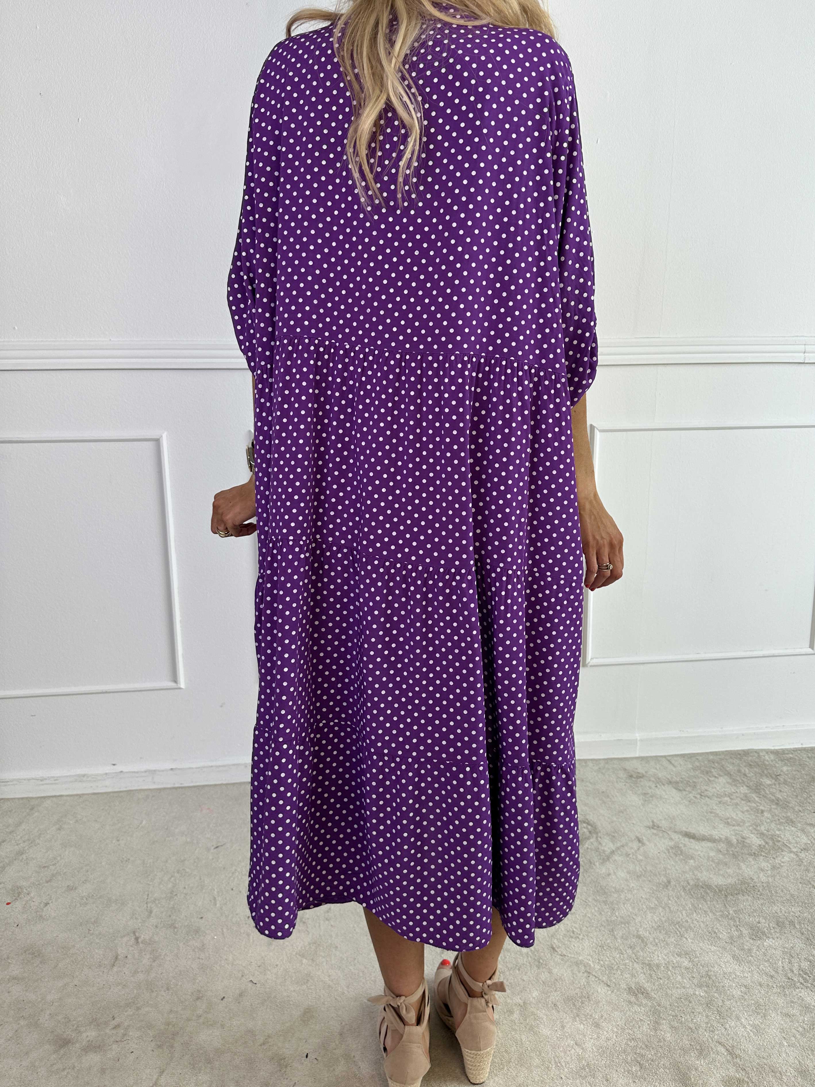 Dotti - Kjole med lag på lag look i viskose